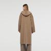 GOELIA Unisex Winter Cashmere Hooded Double-Faced Coat