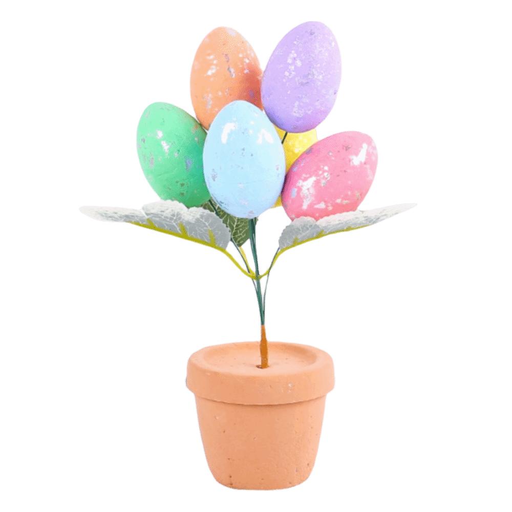 Easter Day Easter Tabletop Ornament Foam Egg Easter Desktop Ornaments  Home Decoration