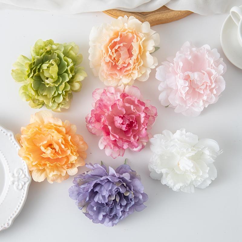5/10 STÜCKE Künstliche Blumen Frühling und Sommer Seidenpfingstrose Hochzeitskleid Dekoration DIY Zuhause Weihnachten Vasenornamente Scrapbook