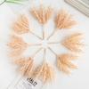 5/10Pcs Artificial Plant Golden Silvery Branch Christmas Tree Wreath Homes Wedding Accessory High Quality Artistic Decoration