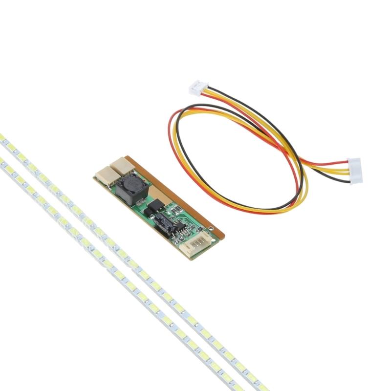 Universal Highlight Dimmable LED Backlight Lamps Update kit Adjustable LED Light for LCD Monitor 2 LED Strips