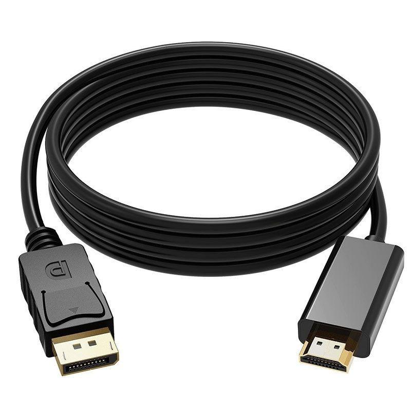 4K DP to HDMI Adapter Cable - 1.8 M DisplayPort to HDMI