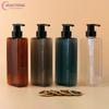 Distributeurs de savon carrés pour salle de bain 400/500 ml Recharges Shampooing Gel douche Support Distributeur de voyage portable Bouteille pompe vide pour bain
