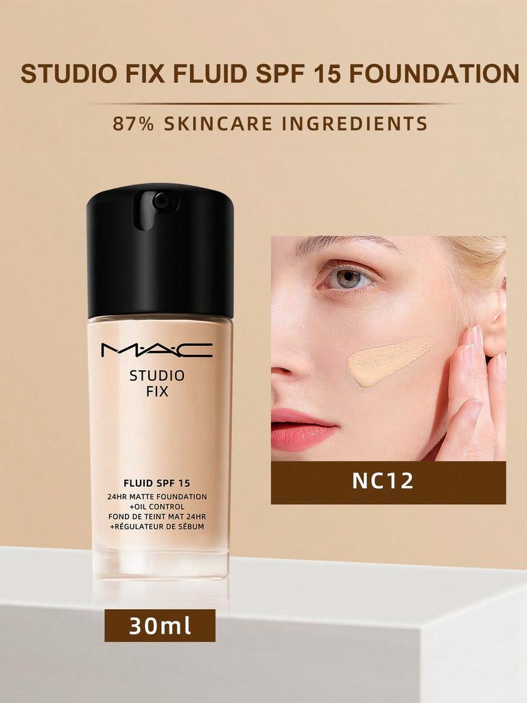 Mac Studio Fix Foundation | 24Hr Matte Oil Control, NC11 30mL