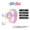 Wristwatch CUDDLY HAMSTER FBNP235 Girls Pink [Flick Flack] Kids'