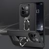 For Vivo iqoo Z10 case Combines Suede Leather + Hybrid Hard Soft Shell Stand Case for Vivo iqoo NEO 10 Phone casing