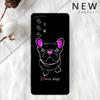 French Bulldog Black White Cover For Samsung Galaxy A52 A12 A51 A32 A21s A71 A32 5G A12 A22 A53 A31 A13 A72 A02s A41 Phone Cover