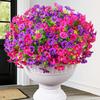 Artificial Flowers Morning Glory Eucalyptus Artificial Fake Flowers Home Outdoor Courtyard Flower Arrangement Decoration