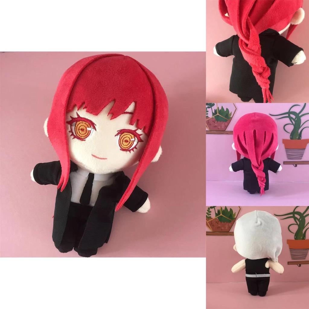 בובה קטיפה רכה וחמודה של אנימה Chainsaw Man, מקימה, המתנה המושלמת ליום הולדת