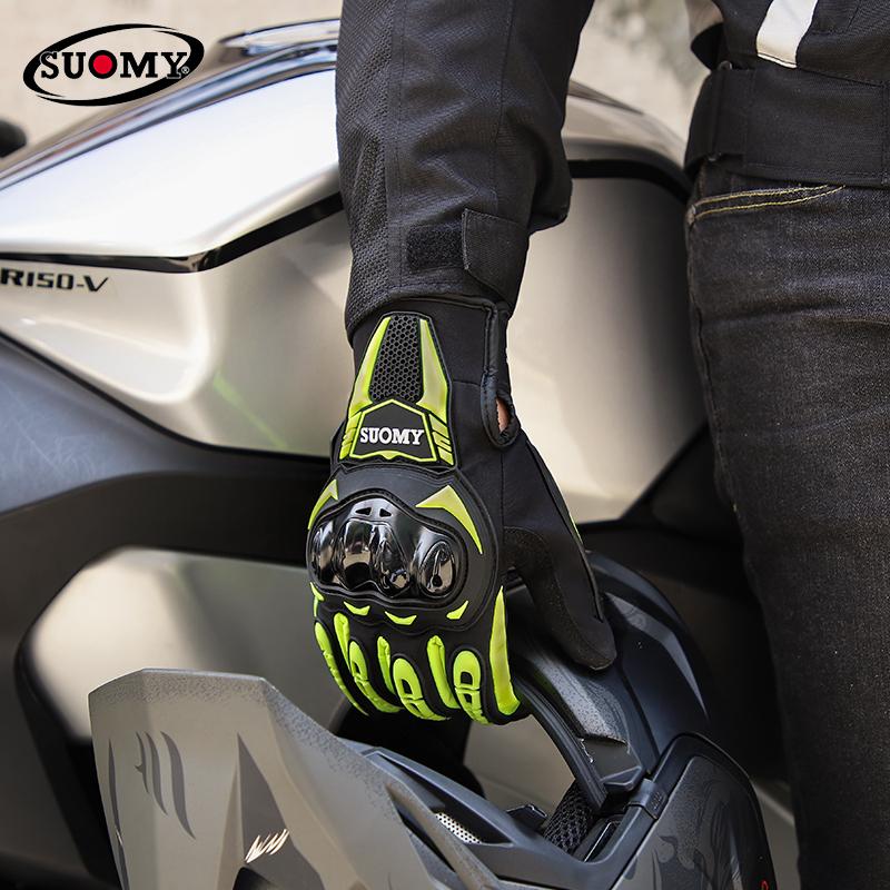 SUOMY Winter Waterproof Guantes Moto Motorcycle Gloves Men Women Autumn Motocross Biker Glove Touch Screen Cycling Luvas M-XXL