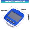 Outdoor Movement Pedometer with Front Screen for Walking Running and Daily Distance Calorie Readout with Clear Display