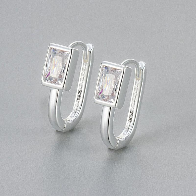 Xiaomi 925 Sterling Silver Earrings For Women Trendy Shinning Star Zircon Stone Earring Jewelry Prevent Allergy Party Accessories Gift
