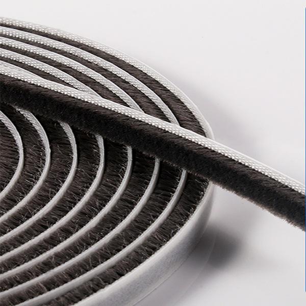 Aluminum Alloy and uPVC Push-Pull Window and Door Weatherstripping Seal