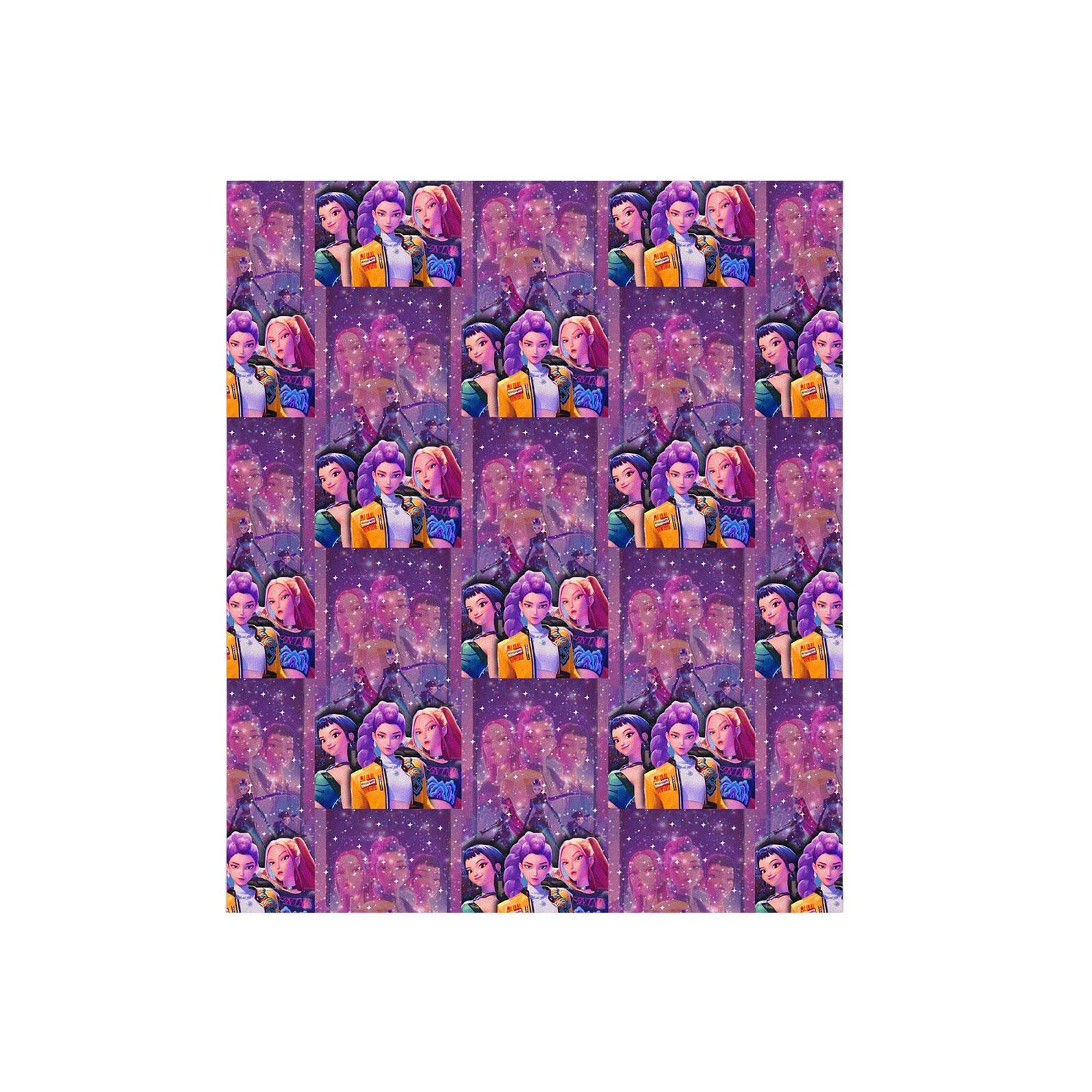 

Подарочная бумага на тему Рождественской деревни, полная праздничного очарования. One Size