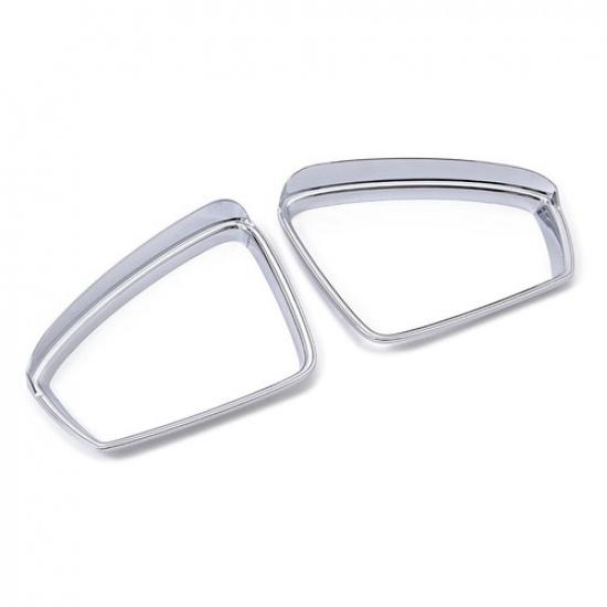 For Volkswagen VW Tiguan 2017-2024 Chrome Rearview Mirror Visor Guard Cover Trim