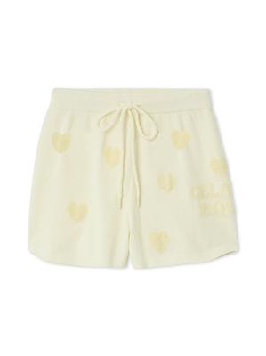 Gelato Pique Herz JQD Shorts PWNP252057 YEL Damen