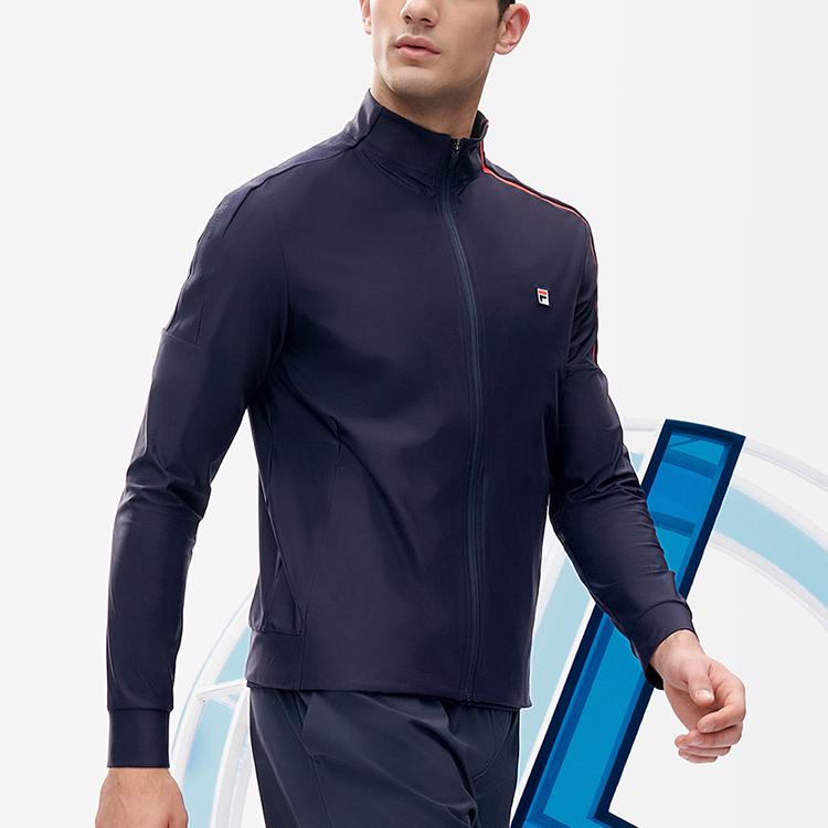 New FILA Jackets Men's Royal Blue A11M223501F-NV