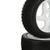 4pcs RC Car Rubber Tires Wheel   Set for 1Celsius8 1Celsius10 Remote Control Car Upgrade Parts