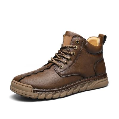 Handmade Men Boots Comfortable Ankle Boots For Men Casual Shoes Moccasins Men Winter Boots
