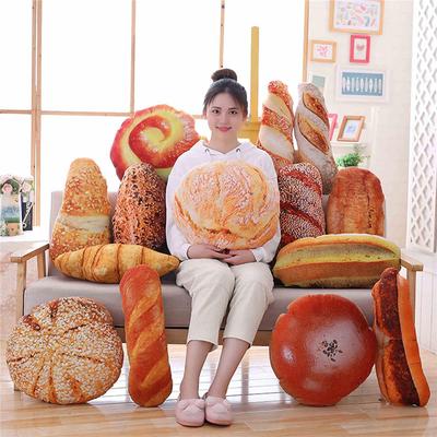 3D Simulation Snack Butter Bread Cushion Pillow for Kids' Birthday Gift