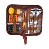Watch Repairing Kit Watch Battery Replacement Watch Case Opener Complete Watch Tool Kit with Brown