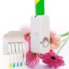 Toothpaste Dispenser Inside Family Home Toothbrush Holder Bathroom Household Sets
