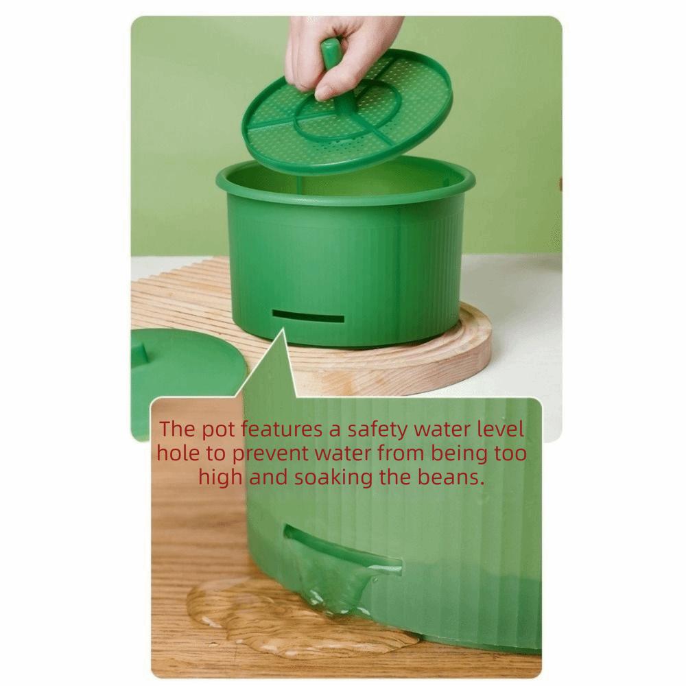 Ventilated Bean Sprout Nursery Pots Split Structure Healthy Food Sprouter  Kitchen