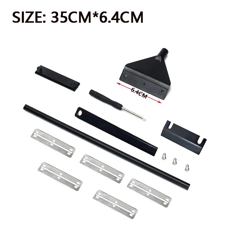 Aquarium Cleaning Tool Fish Tank Flat Sand Algae Removal Dual-use Glass Algae Removal Scraper Household Cleaning Supplies Tool