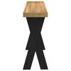 Vidaxl Console Table, Noain, 120X30X75 Cm, Solid Pine Wood