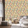 Ladybugs Cream and Beige Wallpaper for Living Room and Bedroom 50x1000