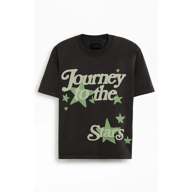 Pacsun Men s Journey To The Stars Washed Oversized T-Shirt XS