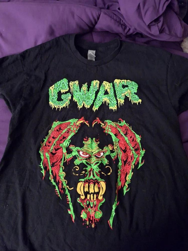 Unisex Short Sleeve Crew Neck Cotton T Shirt Gwar S