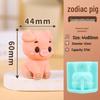 **Chinese Zodiac Silicone Molds: 3D Cartoon Chocolate & Cake Decorating Set**