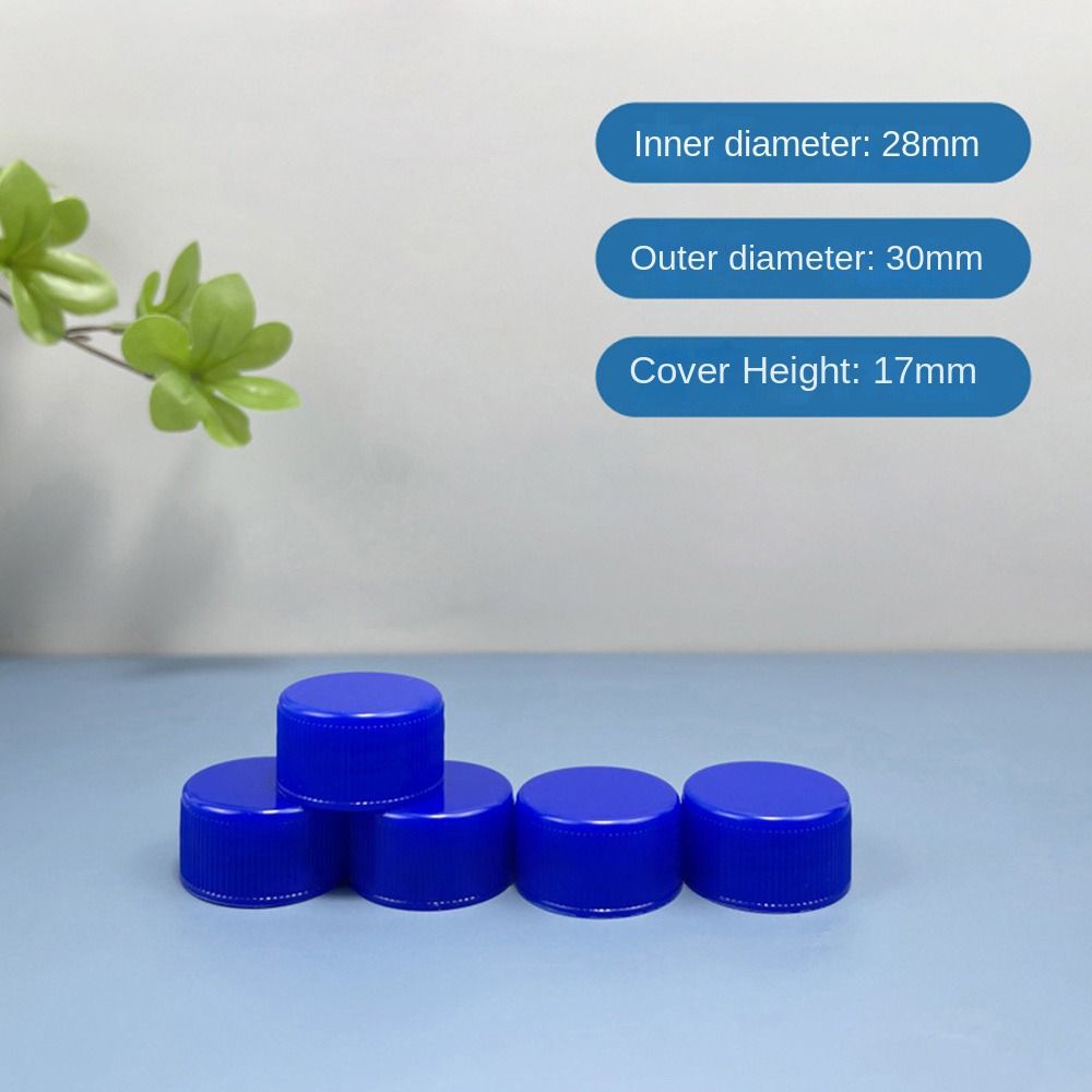 20pcs Circular Plastic Bottle Cap 28mm Screw Bottle Cap Drinking Bottle Cap  Bottle Accessories