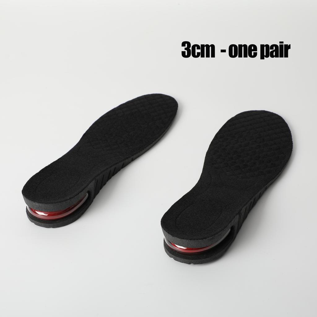 1 pair - Height Boosting Invisible Insoles - Adjustable Shoe Heel Cushion for Taller Support, Comfort and Shock Absorption