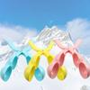 Children Play Snow Work Large Double Ball Snowball Clip Ski Pliers Spoon Clip Snow Device Sand Ball Clip Beach Toys