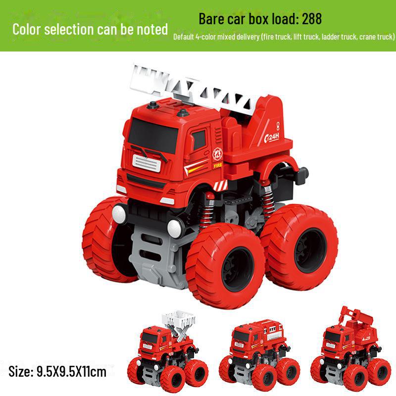 Children's Dinosaur Inertia Car: Four-Wheel Drive Off-Road Toy