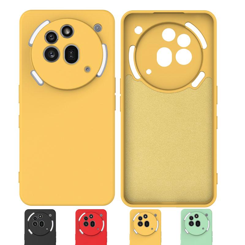 Luxury Liquid Silicone Phone Case for Nothing Phone 3A Pro Shockproof Matte Soft Bumper Lanyard Cover for Nothing Phone 3A 3APro