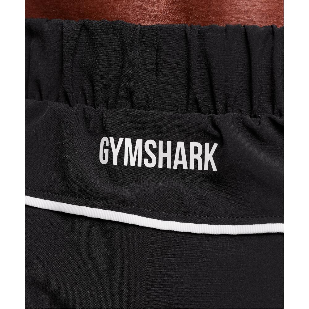 Gymshark Ankunft Gewebte Block-Jogginghose Schwarz A3c9k Bb2j