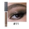 Ombre à paupières liquide diamant unique, 12 couleurs, perle psychédélique brillante, ombre à paupières couchée, maquillage en larmes de vers à soie