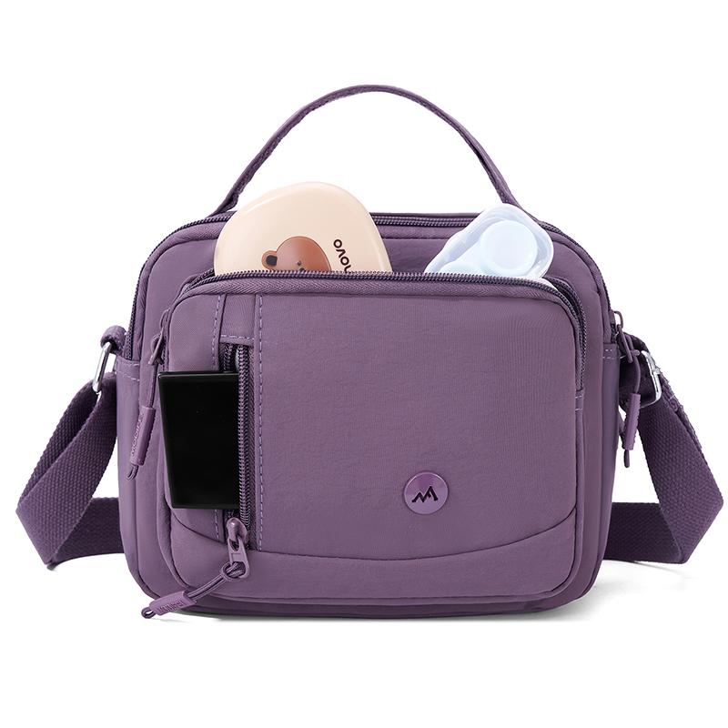 Lightweight Women's Mobile Phone Bag Nylon Shoulder Bag Waterproof Commuter Crossbody Bag
