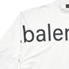 Balenciaga T Shirt Loose Fit Unisex White 739027TOVO19081