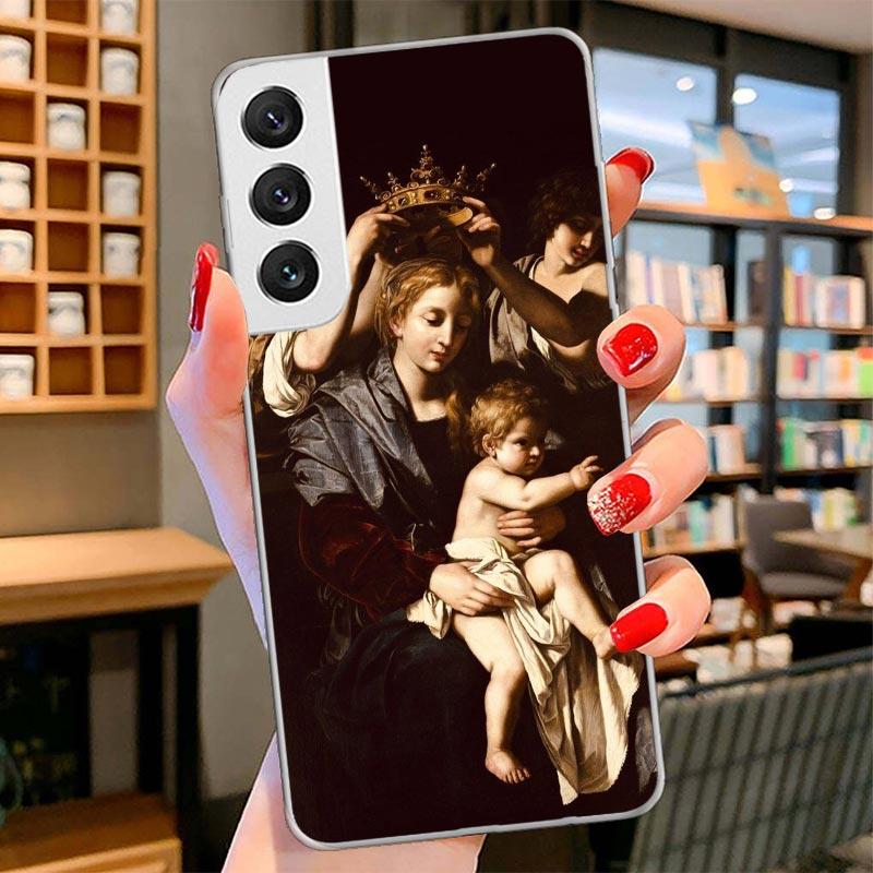 Renaissance Art Painting Cover Phone Case For Samsung Galaxy S26 S25 Edge S24 Ultra S23 S22 Plus S21 S20 FE Soft Fundas Shell Ga