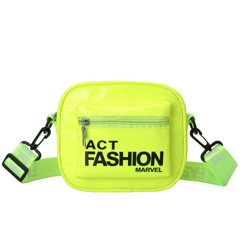 Girls' Fashionable Chest Bag with Wide Shoulder Strap, Child's Cross-body Bag, Children's Small Wallet