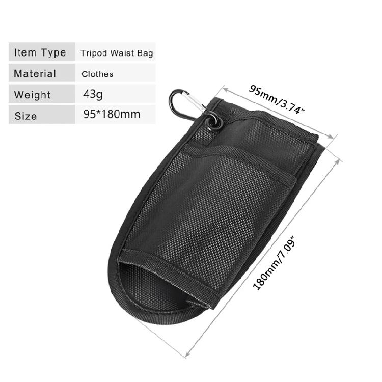 Tripod Waist Bag Pouch Pocket Case Portable with Loop For Supporting DSLR Camera