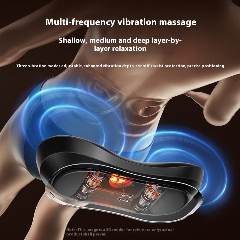 Waist Massager Hot Compress Massage Waist Neck Massage Instrument Home Massage Artifact Massage Pillow