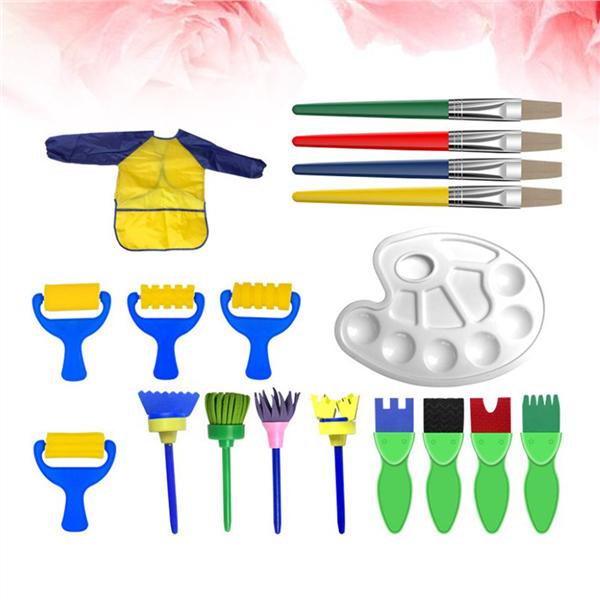 18PCS Painting Brushes Set Multipurpose Paintbrush Painting Rollers for