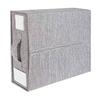 Wardrobe Storage Box Foldable with Handle Transparent Window Clothes Socks Underwear Storage Classification Storage Closet Organizer