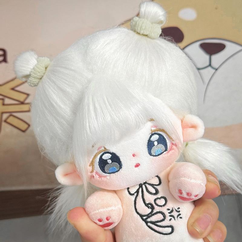 Kawaii Plush Cotton Doll Idol Stuffed Super Star Figure Dolls Cute Fat Body Cherry Blossoms Girl Doll Can Change Clothes Gift