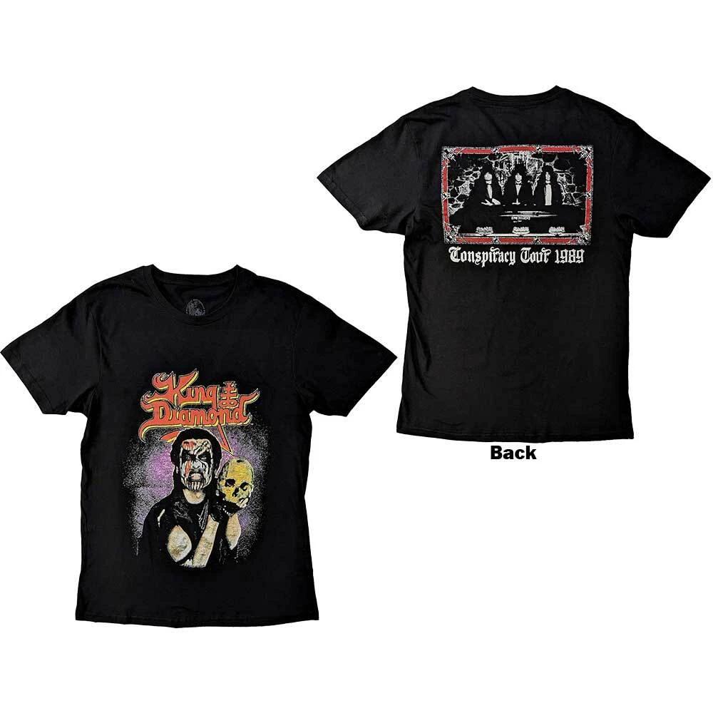 King Diamond Conspiracy Tour T-Shirt Black New XXXL